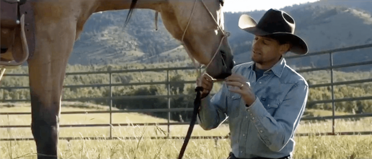Todd Pierce on Horseback